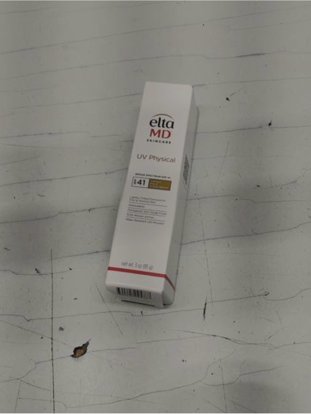 EltaMD Sunscreen Tube with White and Red Accents